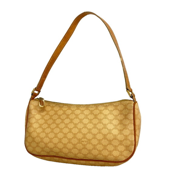 CELINE Handbags - Celine bag/pouch, Macadam pattern, beige, women's, P3380176